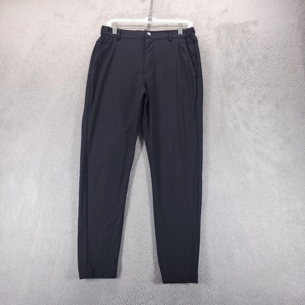 Cuts Pants Mens M Black Slim AO Jogger Stretch Casual Travel Office Work